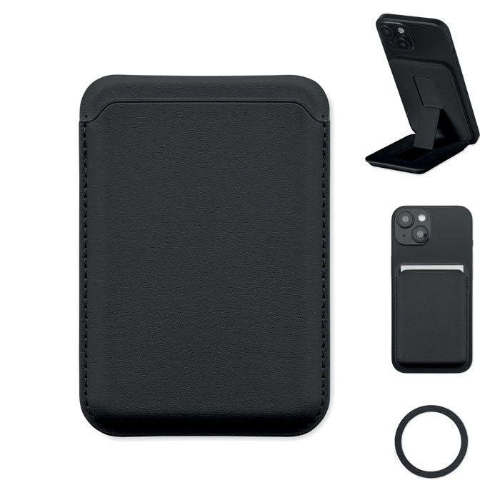 KARTA STAND Kreditkartenhalter magnetisch – Schwarz
