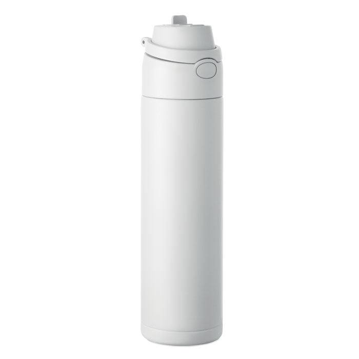 TOIEN ONE Einwandige Trinkflasche 650 ml – Weiß