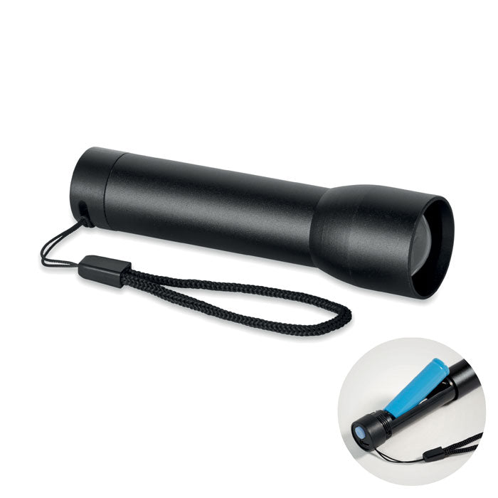 LUMEZO Wiederaufladbare Taschenlampe – Schwarz