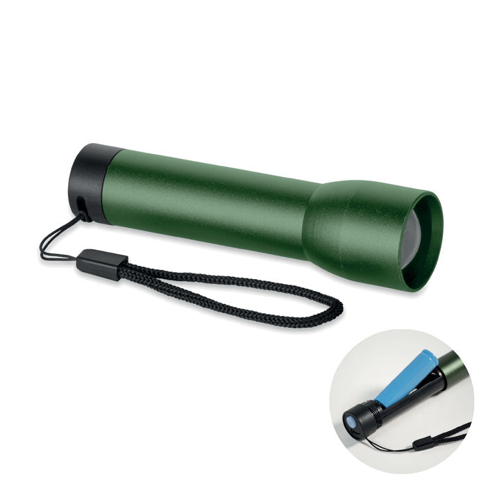 LUMEZO Wiederaufladbare Taschenlampe – Dunkelgrün