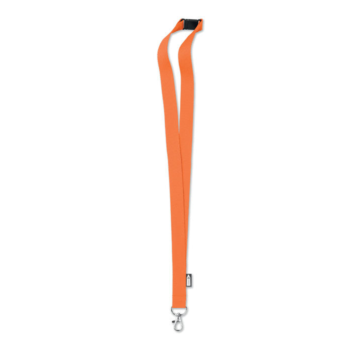 LANY RPET Lanyard RPET 20mm – Orange