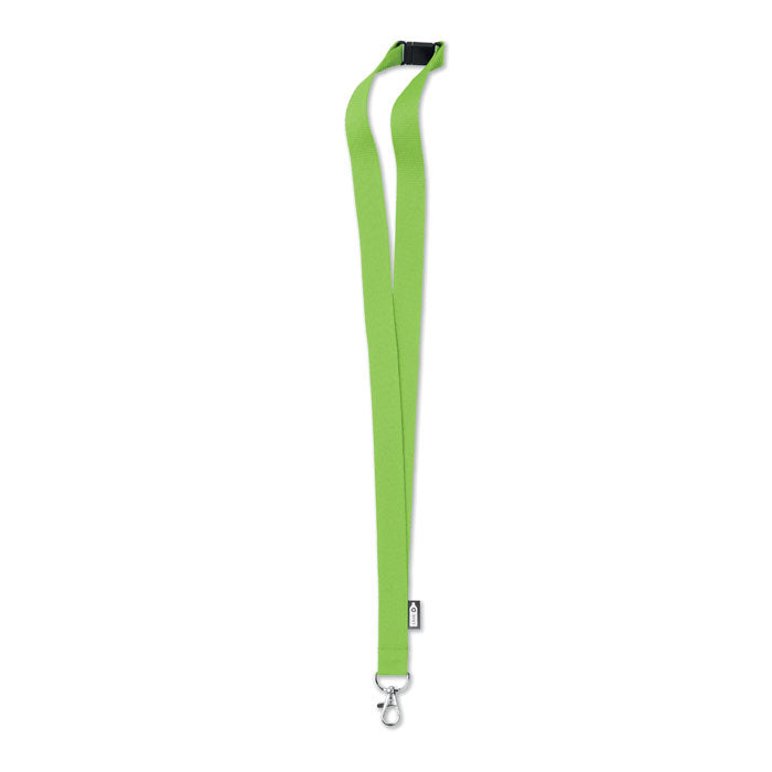 LANY RPET Lanyard RPET 20mm – Limette