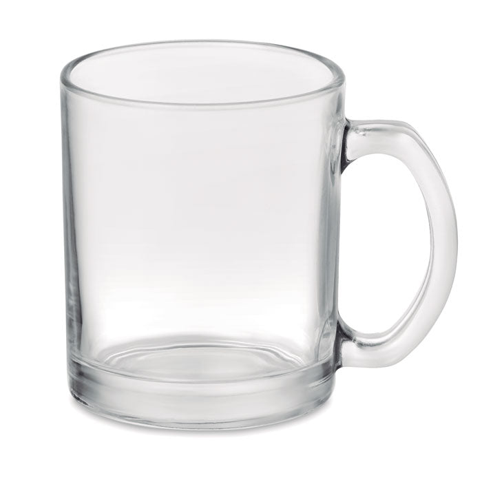SUBLIMGLOSS Kaffeebecher aus Glas 300 ml – Transparent