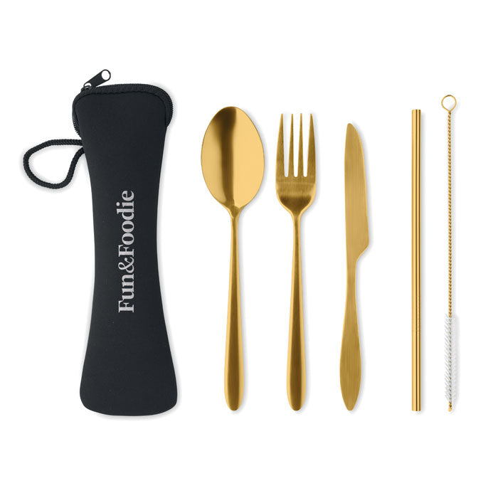 5 SERVICE Besteck-Set Edelstahl