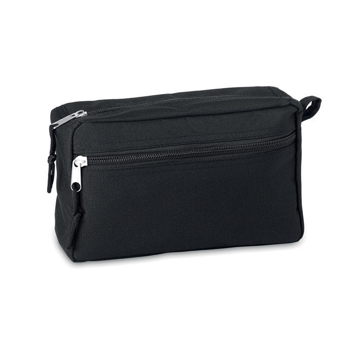 BETTER & SMART Kosmetiktasche 600D RPET – Schwarz