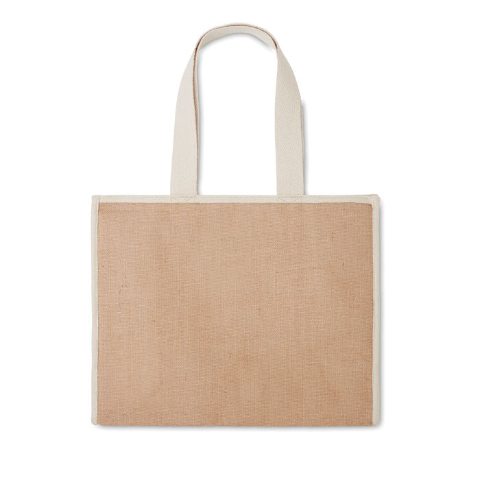 CAMPO DE GELI Jute-Canvas Shopping Tasche