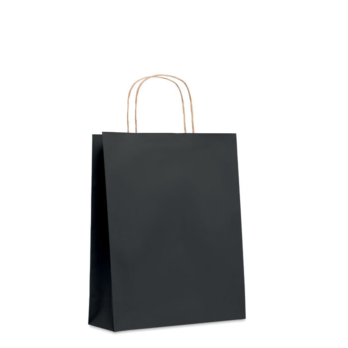 PAPER TONE M Papiertüte, medium 90 g/m² – Schwarz