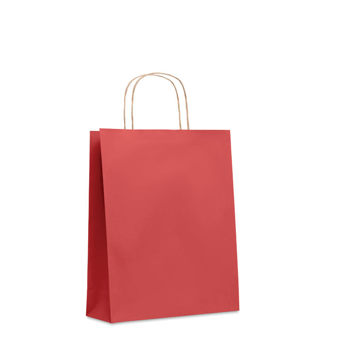 PAPER TONE M Papiertüte, medium 90 g/m² – Rot