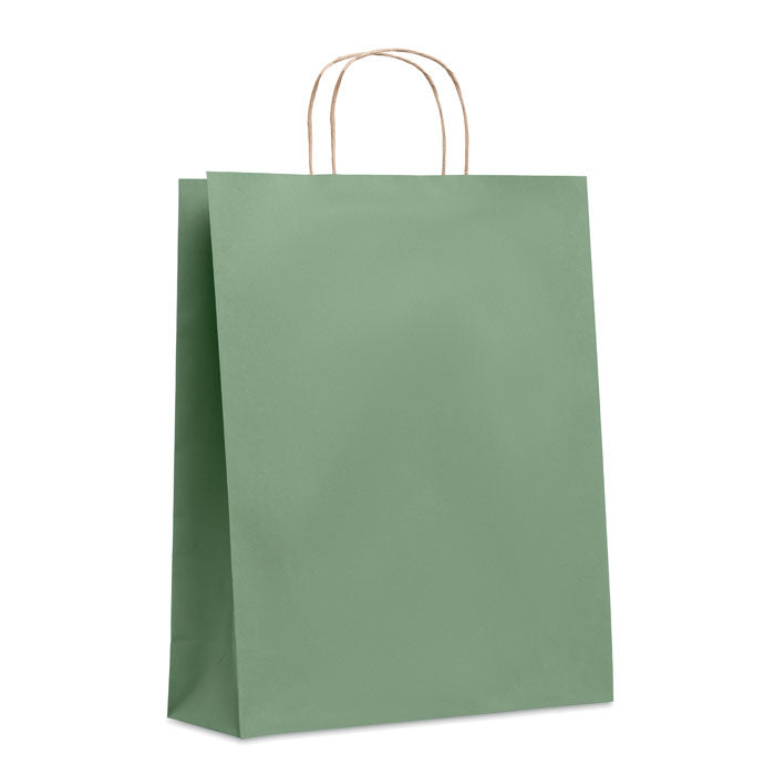 PAPER TONE L Papiertüte, groß 90 g/m² – Grün