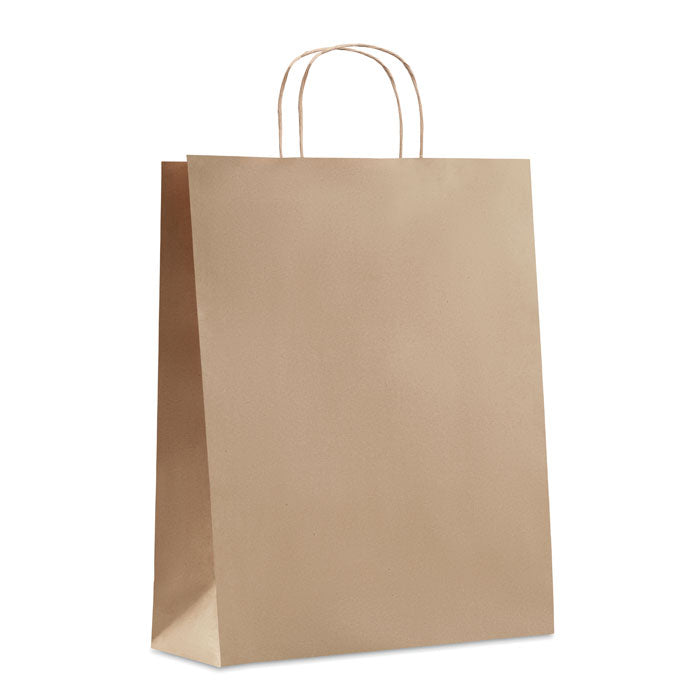 PAPER TONE L Papiertüte, groß 90 g/m² – Beige