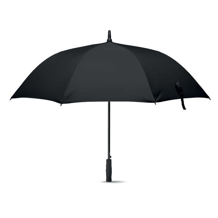 GRUSA Regenschirm mit ABS Griff – Schwarz