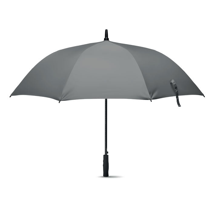 GRUSA Regenschirm mit ABS Griff – Grau