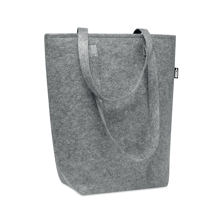 TASLO Shopping Tasche RPET-Filz – Grau