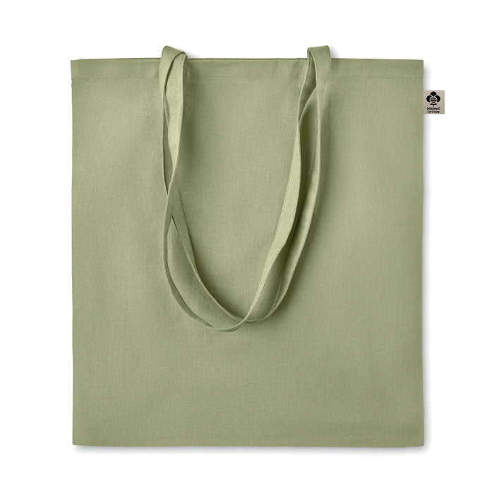ZIMDE COLOUR Organic-Cotton Einkaufstasche – Grün