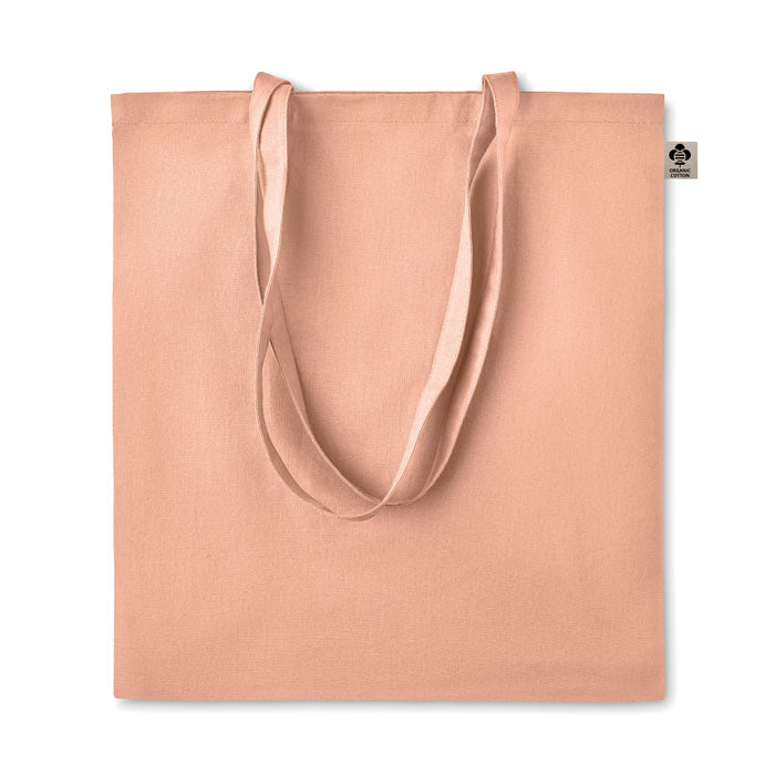 ZIMDE COLOUR Organic-Cotton Einkaufstasche – Orange