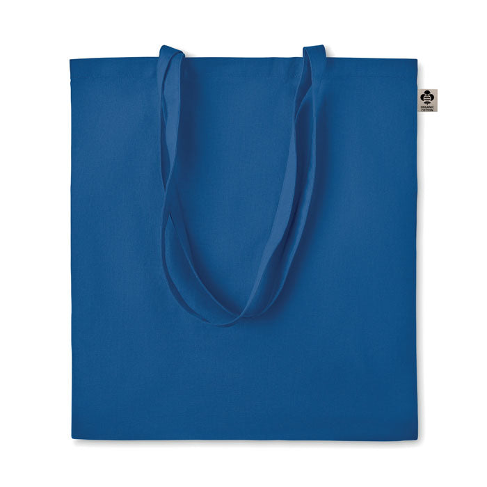ZIMDE COLOUR Organic-Cotton Einkaufstasche – Königsblau