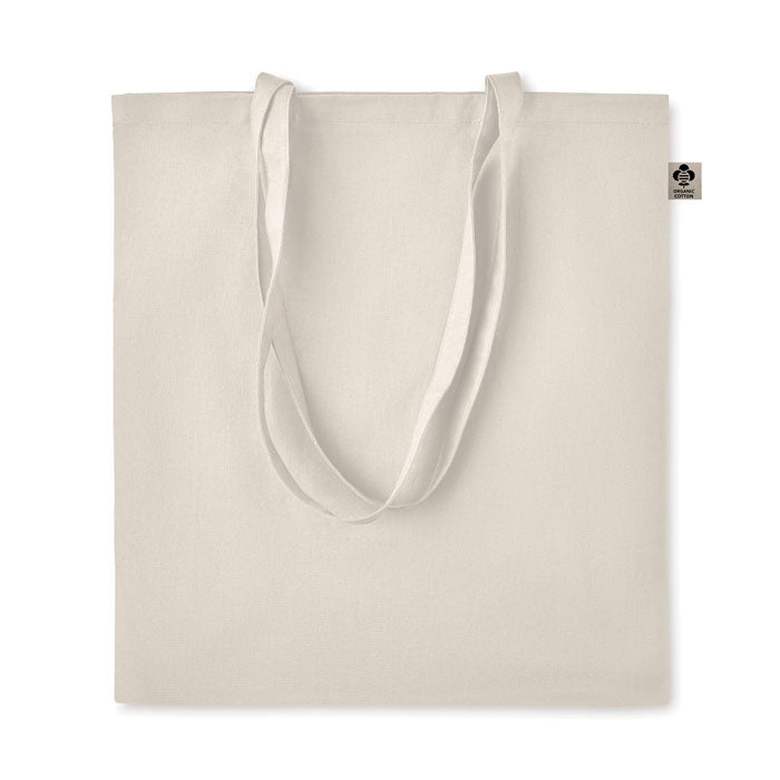 ZIMDE Bio Baumwolle Einkaufstasche – Beige