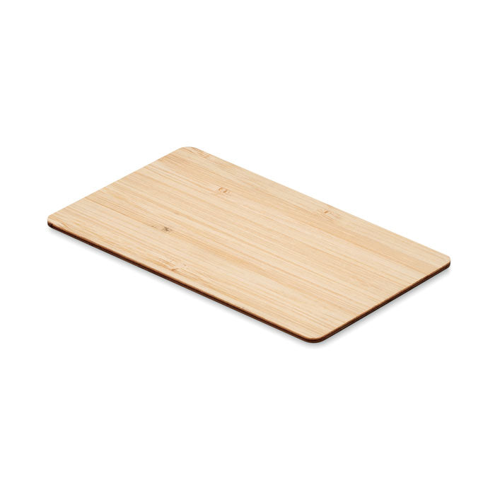 CUSTOS + RFID Karte aus Bambus – Holz