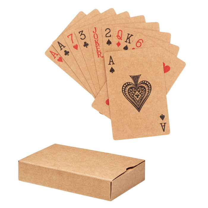 ARUBA + Recycelte Spielkarten – Beige
