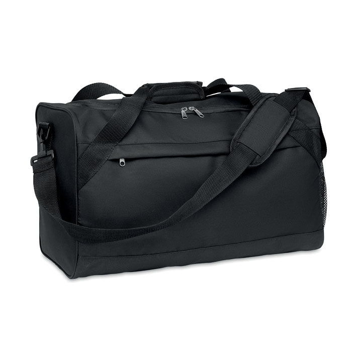 TERRA + Sporttasche 600D RPET – Schwarz