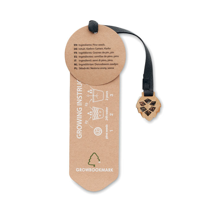 GROWBOOKMARK™ Lesezeichen Kiefersamen