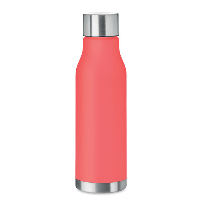 GLACIER RPET Trinkflasche RPET 600ml – Transparent Rot