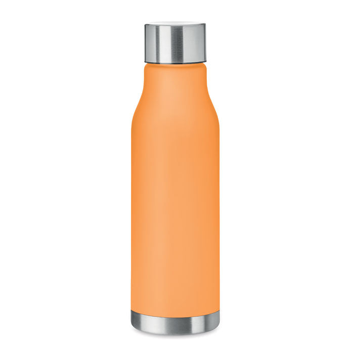 GLACIER RPET Trinkflasche RPET 600ml – Transparent Orange
