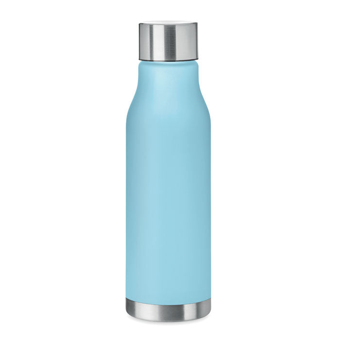 GLACIER RPET Trinkflasche RPET 600ml – Transparent Hellblau