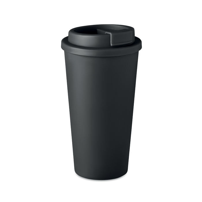 TUESDAY Doppelwandiger Becher 450ml – Schwarz