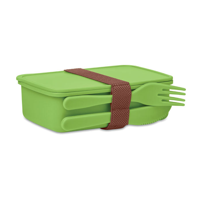 SUNDAY Lunchbox mit Besteck – Limette