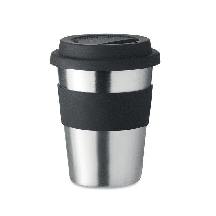 IRMUG Trinkbecher Edelstahl 350ml – Schwarz