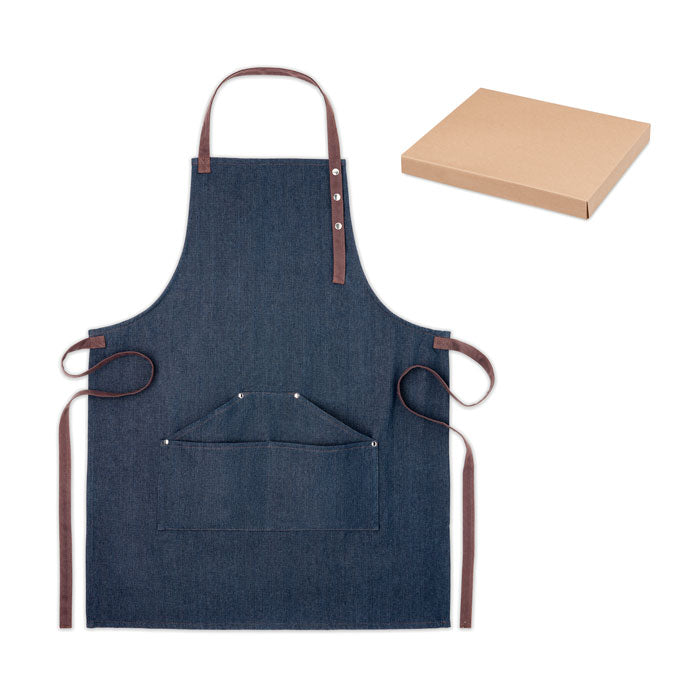 DENIPUR Küchenschürze Denim 240 g/m² – Blau