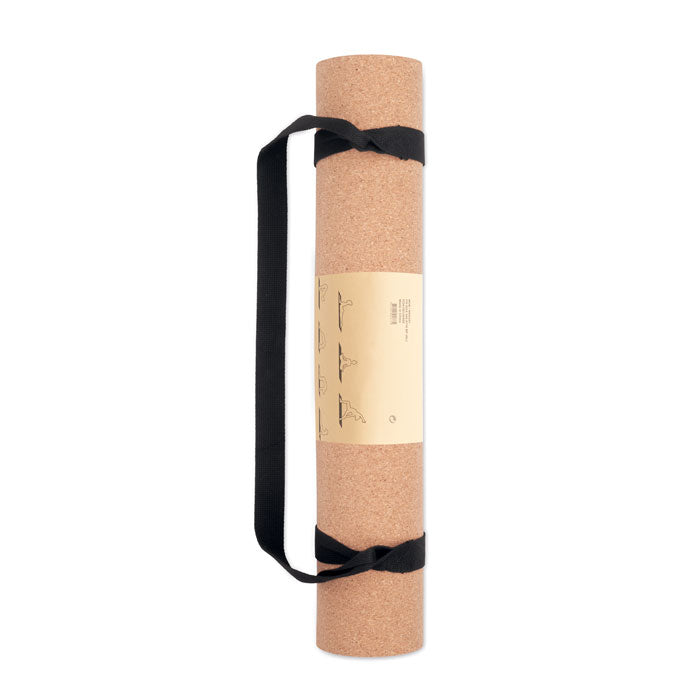 SAVASANA Yoga Matte Kork – Beige