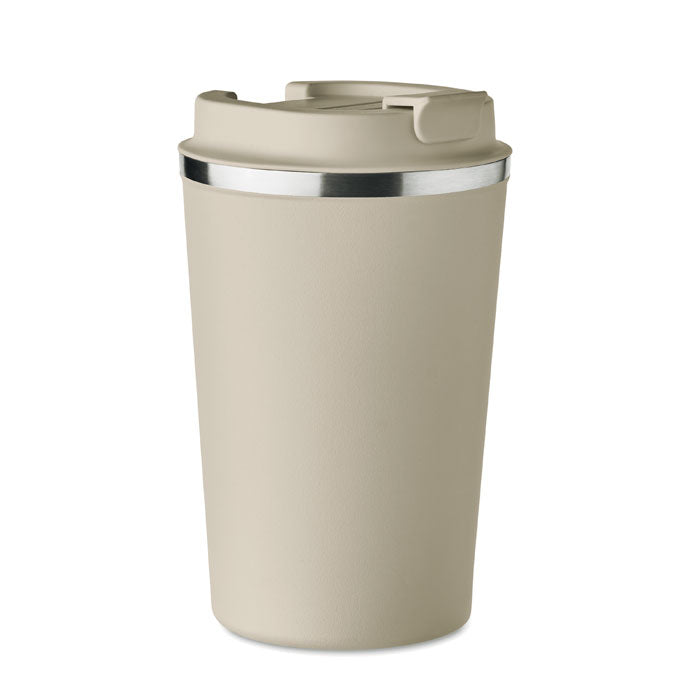 BRACE Doppelwandiger Becher 350ml MO6276 – Beige