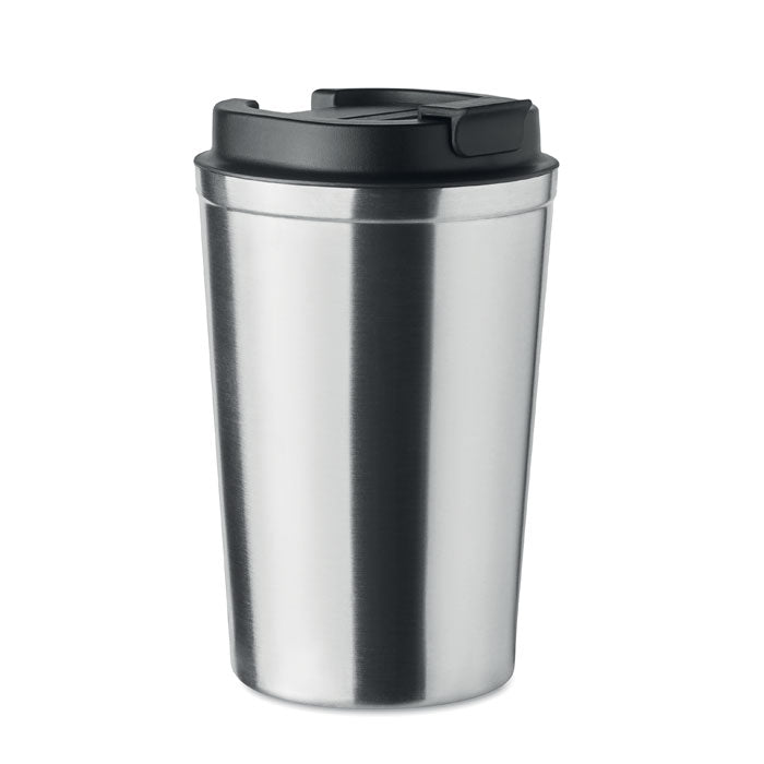 BRACE Doppelwandiger Becher 350ml MO6276 – Mattsilber