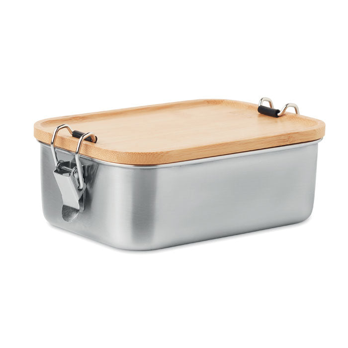 SONABOX Lunchbox Edelstahl – Holz