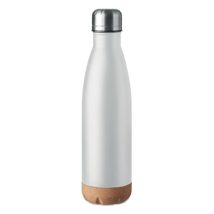 ASPEN CORK Doppelwandige Isolierflasche – Weiß