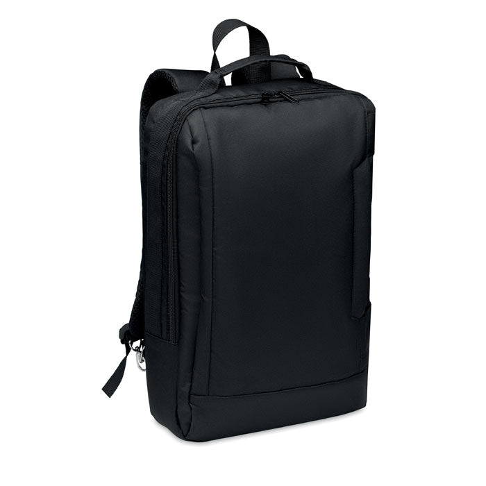 SINGAPORE Laptop Rucksack 300D RPET – Schwarz