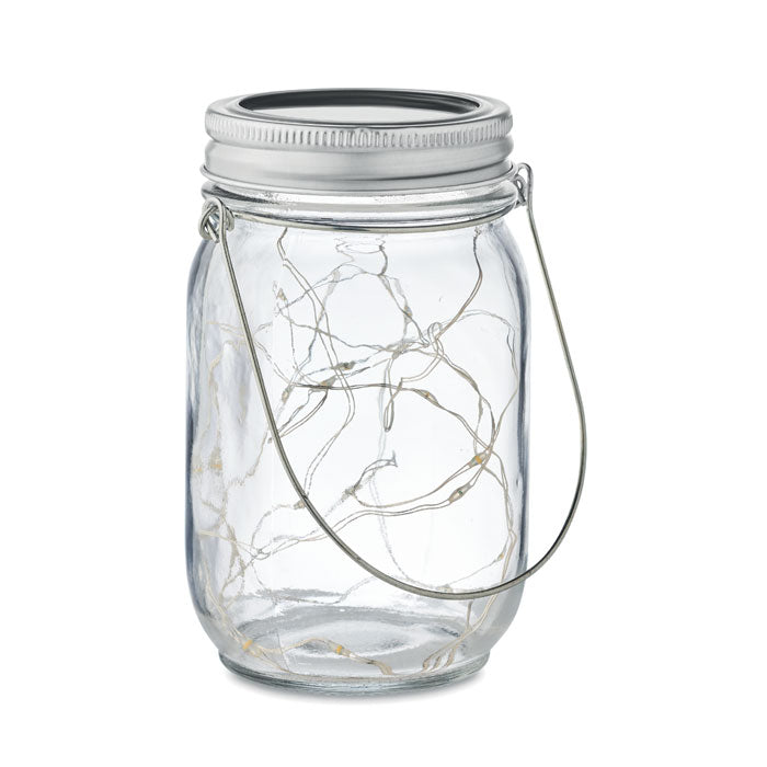 POT LAMP Solar-Licht im Glas – Transparent