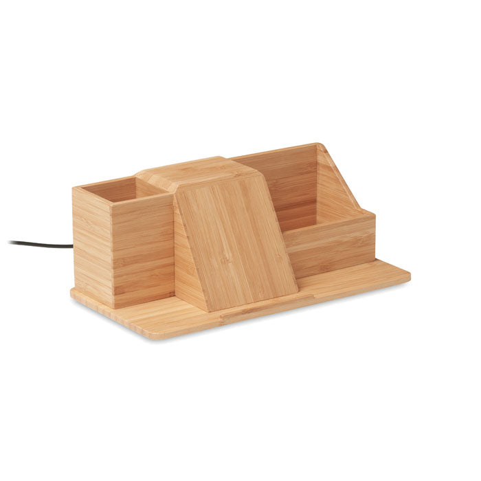 GROOVY Induktiver Organizer 15W – Holz