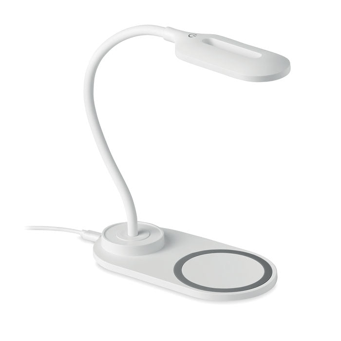 SATURN Tischleuchte und Ladegerät 10W – Weiß