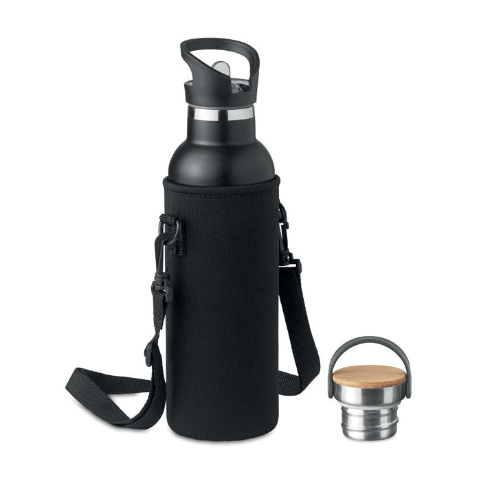 TIKSI Isolierflasche 700ml – Schwarz
