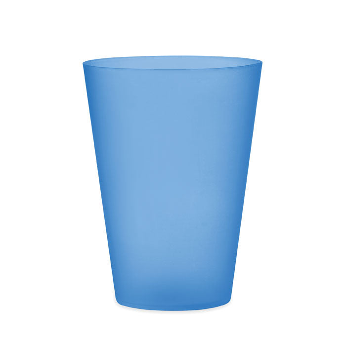 FESTA Wiederverwendbarer Becher 300ml – Transparent Blau