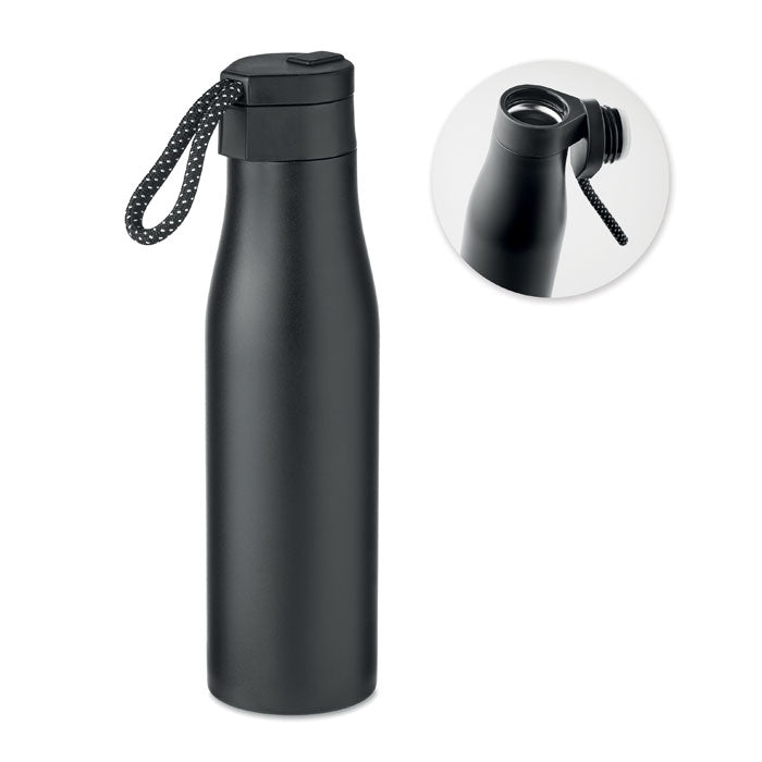 URSUS Isolierflasche 600 ml – Schwarz