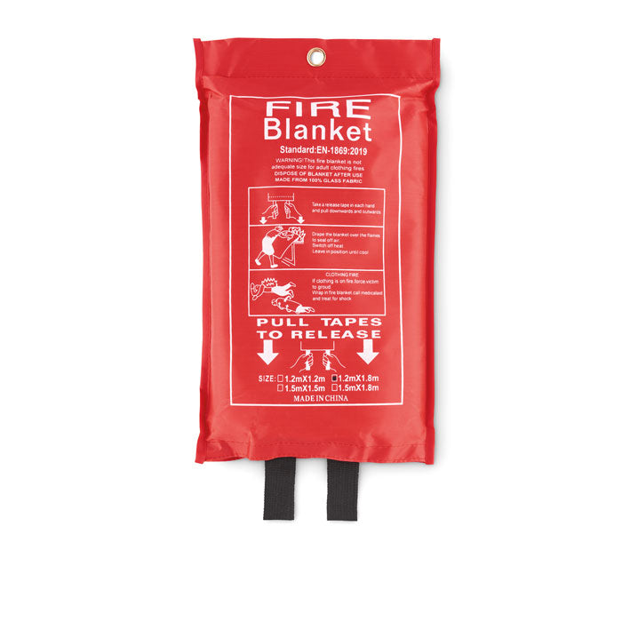 VATRA Feuer-Löschdecke 120x180cm – Rot