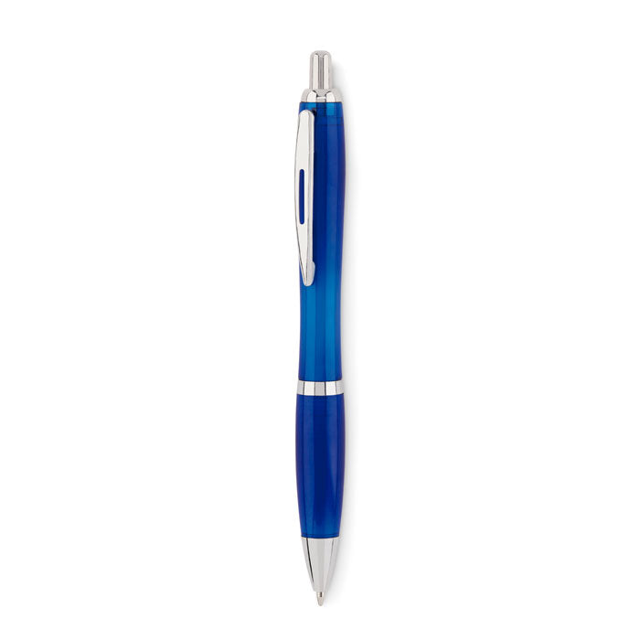 RIO RPET Druckkugelschreiber RPET – Transparent Blau