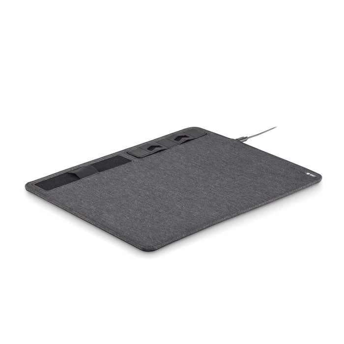 SUPERPAD RPET Mousepad 15W – Steingrau