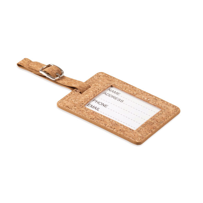 COCO Gepäckanhänger Kork – Beige