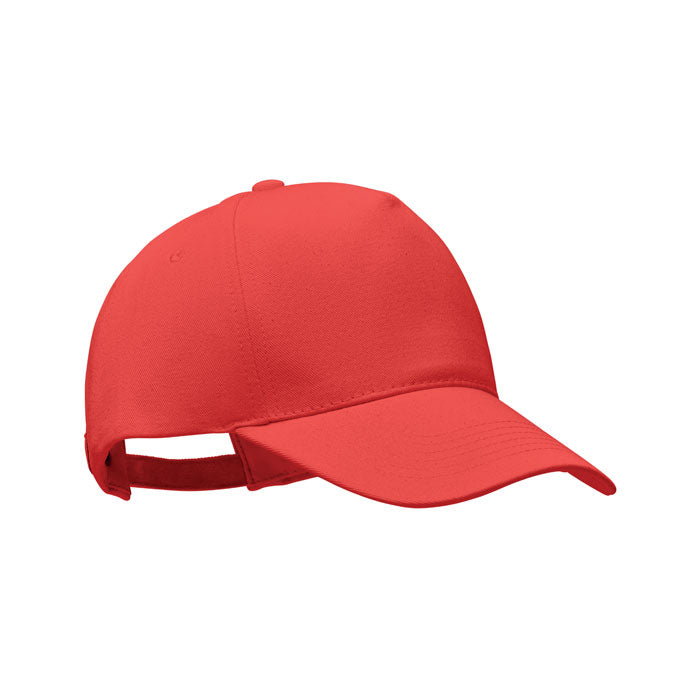 BICCA CAP Cap organic cotton 250 g/m² – Rot