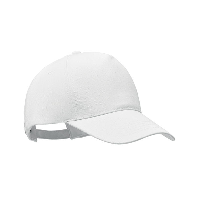BICCA CAP Cap organic cotton 250 g/m² – Weiß